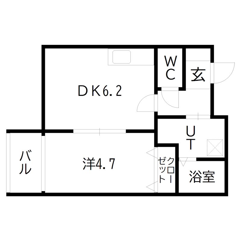 K-TSUCHIYAMA 間取り図