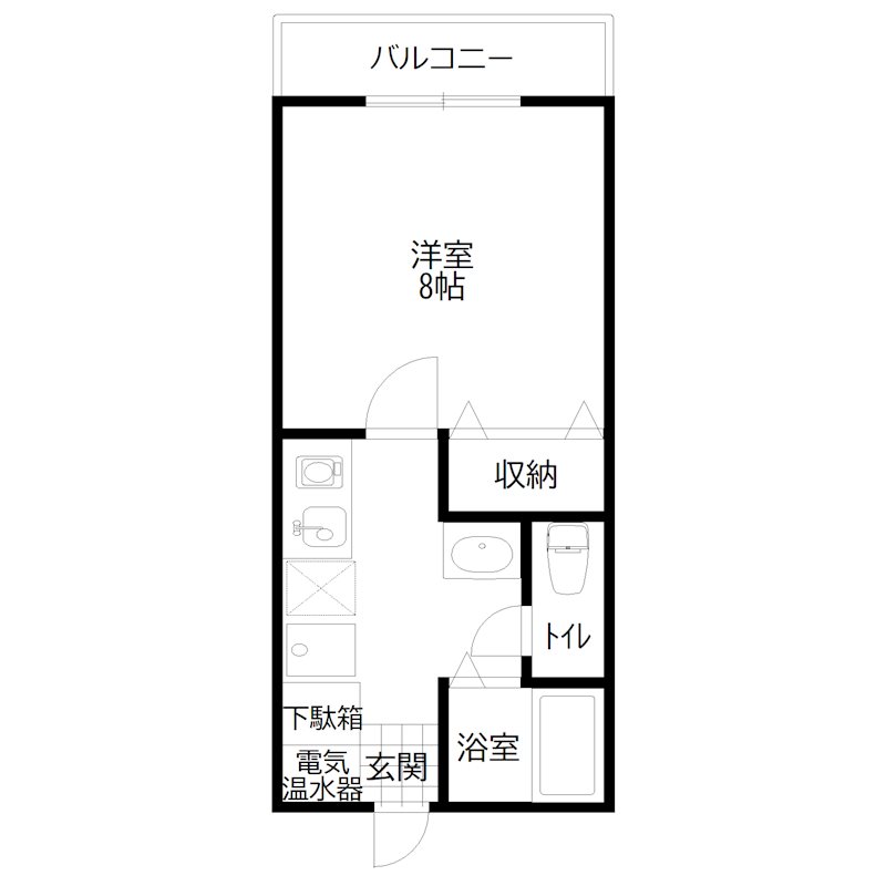 Ｌａ　ｆｏｎｔｅ 間取り図