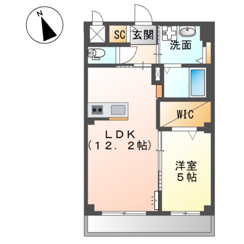 エストレージャ 間取り図