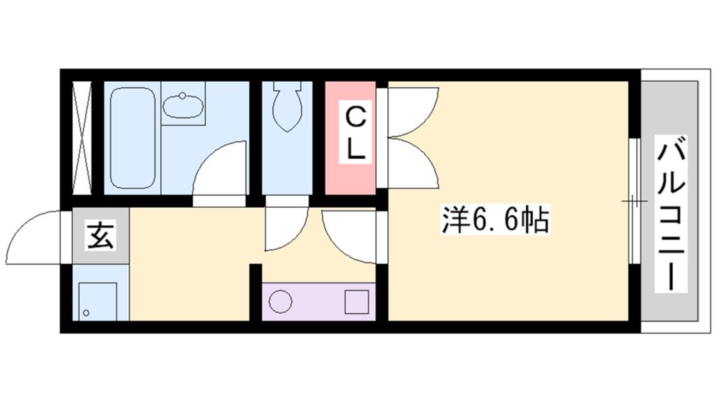 ジュネス一色 間取り図