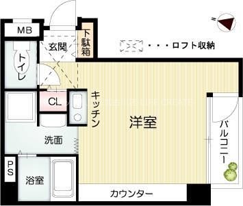 宝殿ヤングパレス2 間取り図