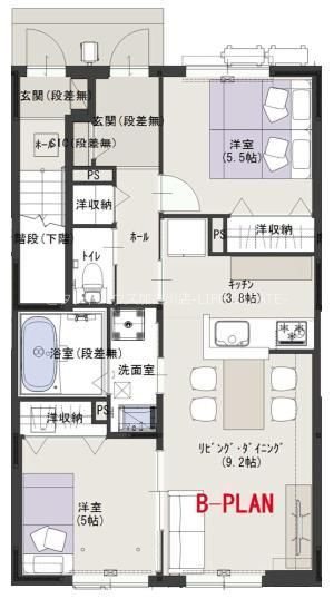 マルシェ尾上 間取り図