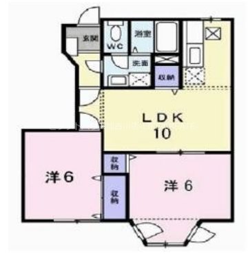 サンシティー 間取り図