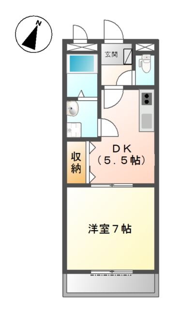シプレーヌ 間取り図