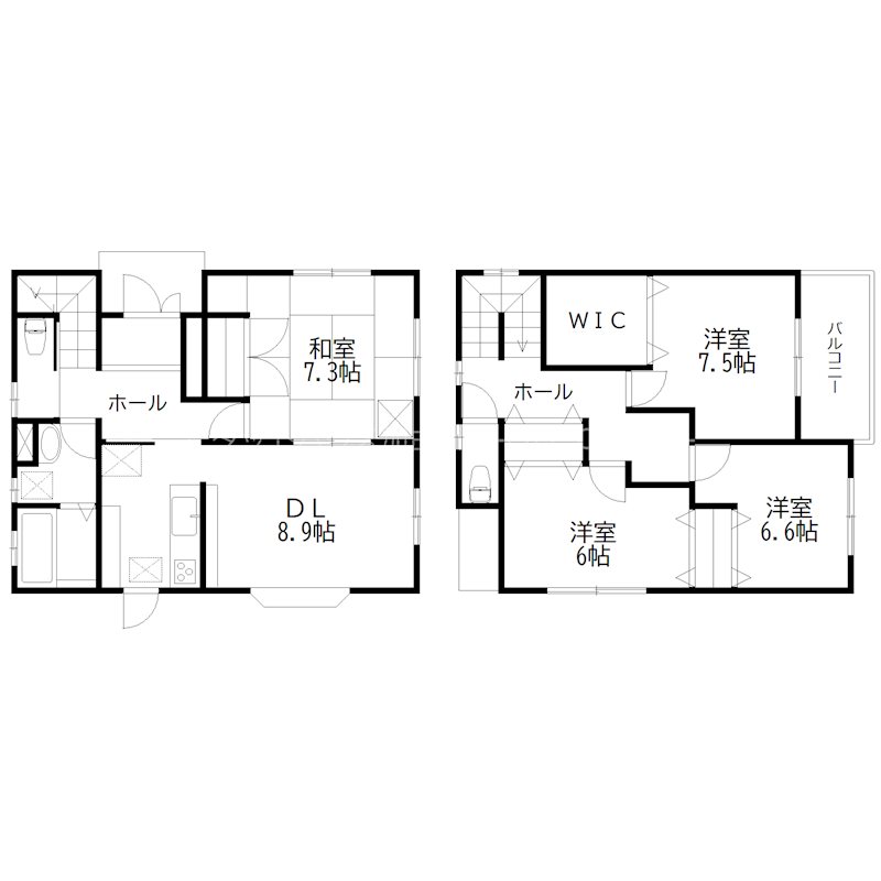 東神吉町神吉 間取り図