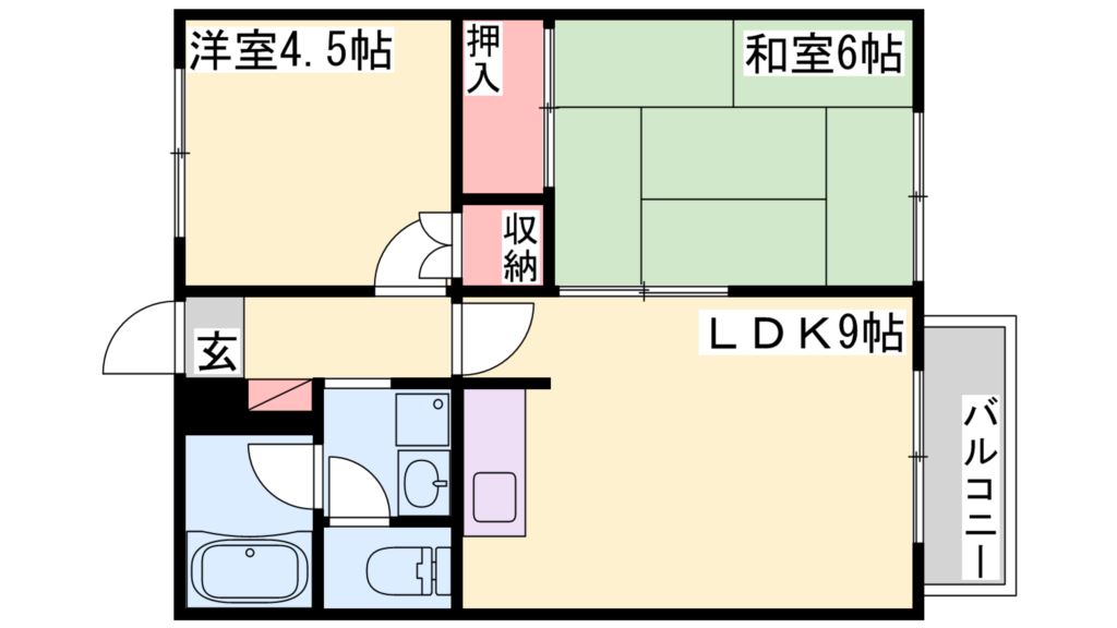 パークサイド加古川 間取り図