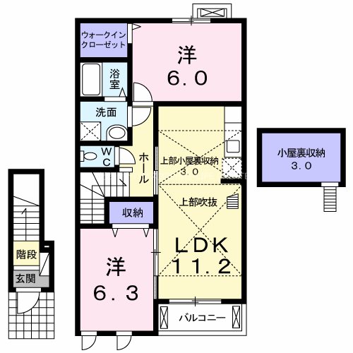 マーベラス・アンジュI 間取り図