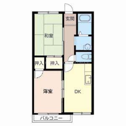 フレグランス藤 間取り図