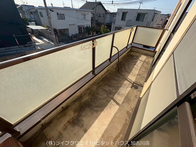 マイシティ１０１ ベランダ