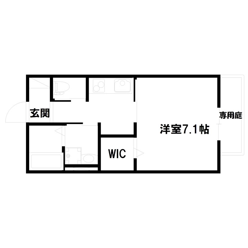 forest 池田 間取り図
