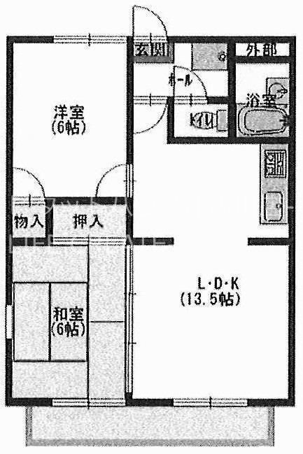 ファミール日新 間取り図