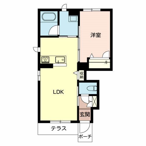 Gecko小野中町 間取り図