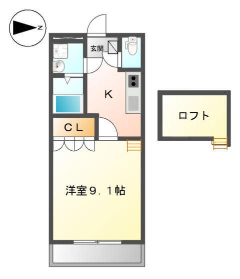 グランディール 間取り図