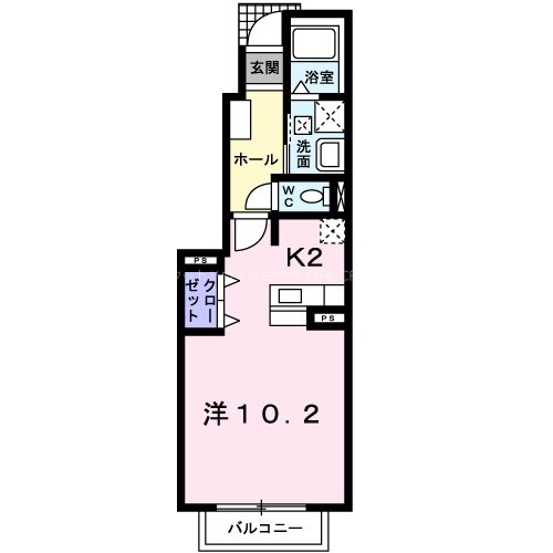アミュ　ロータス 間取り図