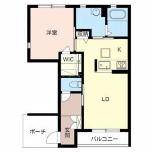 シャーメゾン百合丘 間取り図