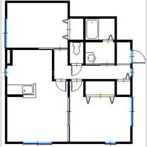 みのりハイツ神爪 間取り図