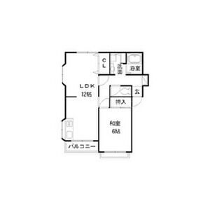 きくやマンションⅡ 間取り図