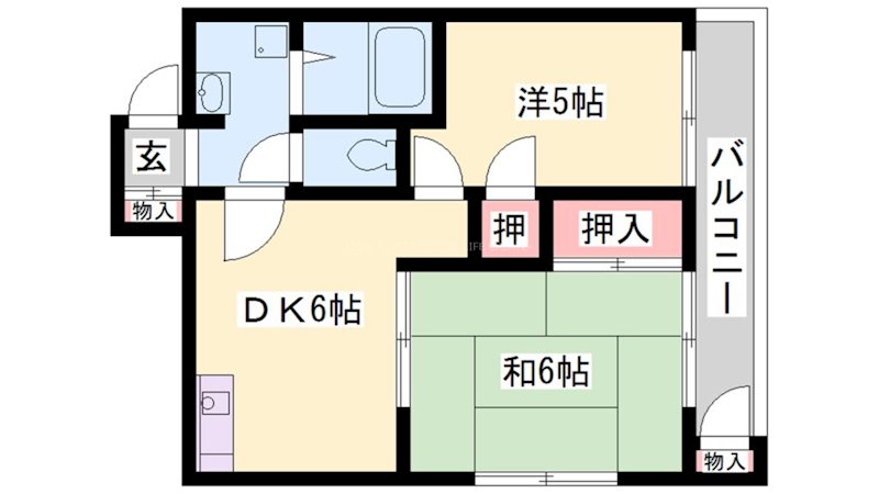 エーデル宝殿 間取り図