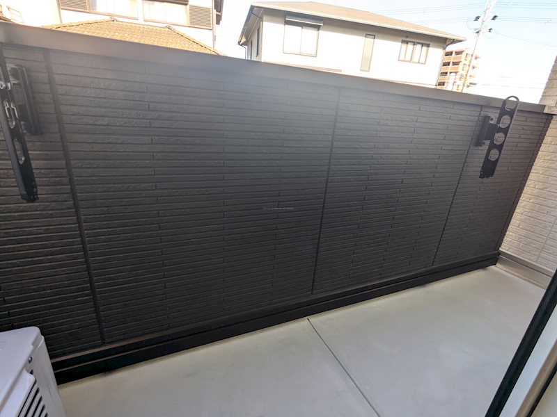 （仮称）D-ROOM平岡町新在家 ベランダ