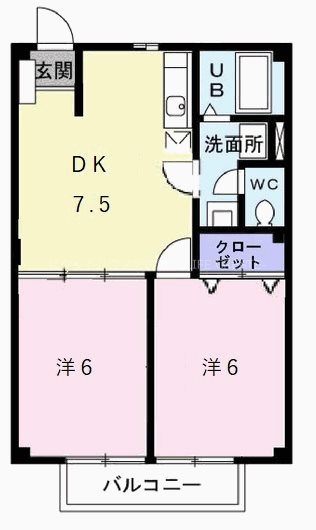 エル・ガーデンＢ 間取り図