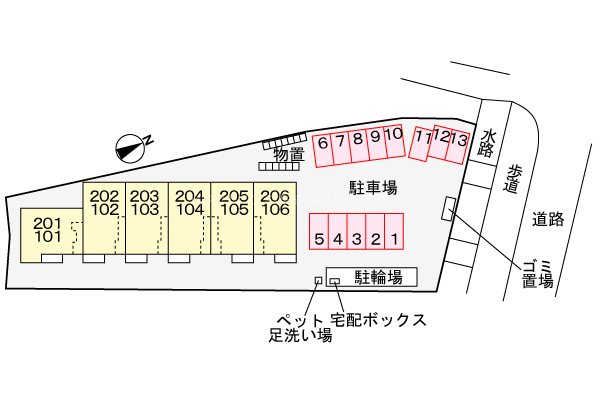 (仮)荒井町小松原２丁目アパート その他6