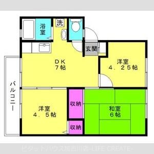 メゾンドＯＰＡＬ 間取り図