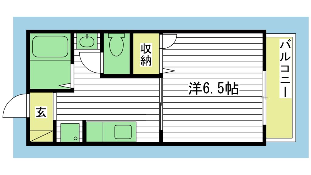 メゾンドOPALⅡ 間取り図