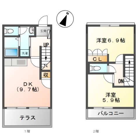 メゾン・ルミエール 間取り図