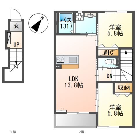 リシアンサス　 間取り図