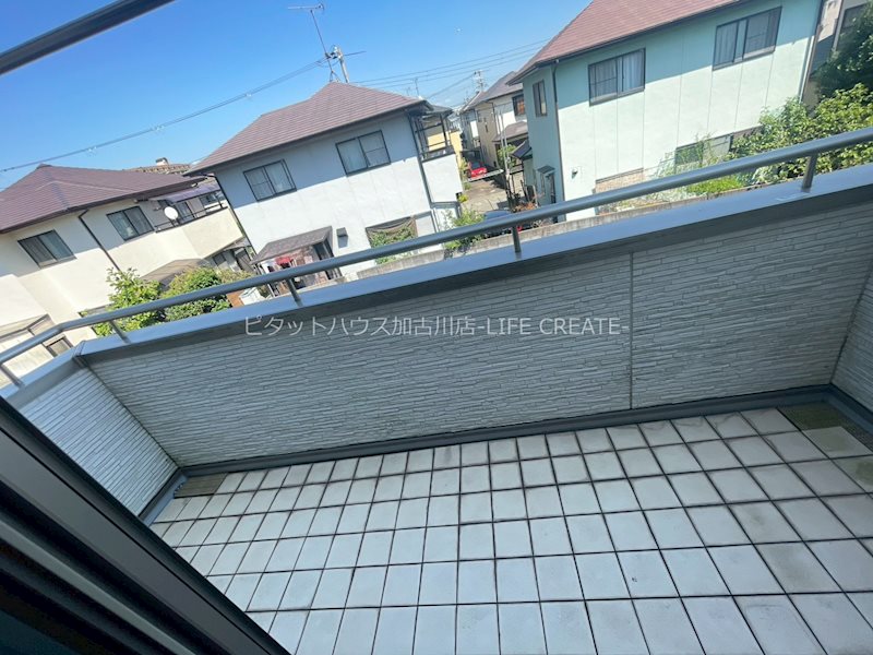 稲屋戸建 ベランダ