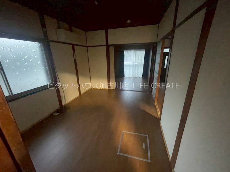 加古川町中津貸家 リビング