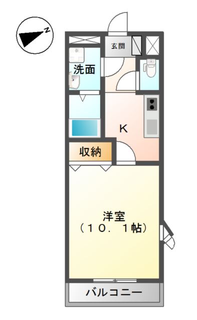 ル・ヴァンデスト 間取り図