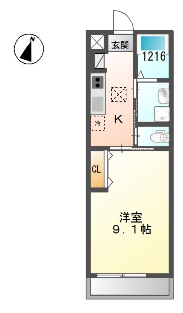 アメティスト 間取り図