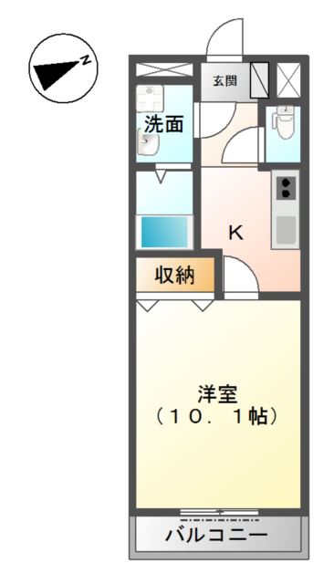 ル・ヴァンデスト 間取り図