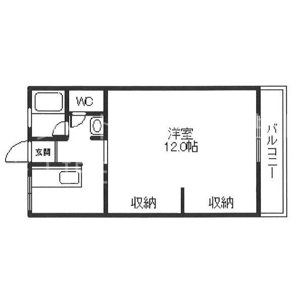 エクリート中町 間取り図