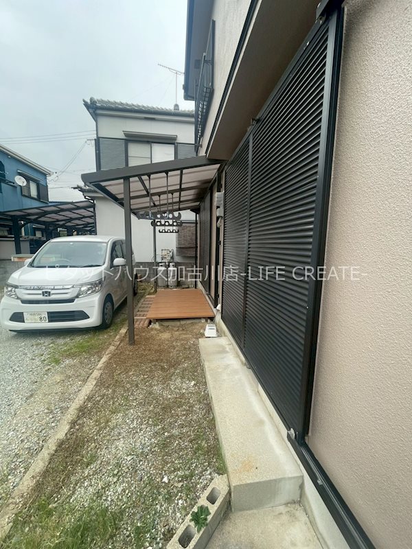 平津戸建 ベランダ