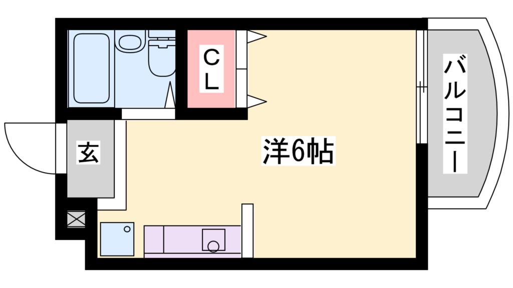 プレアール粟津Ⅲ 間取り図