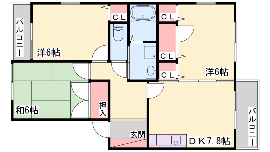 アーデルボーデン 間取り図
