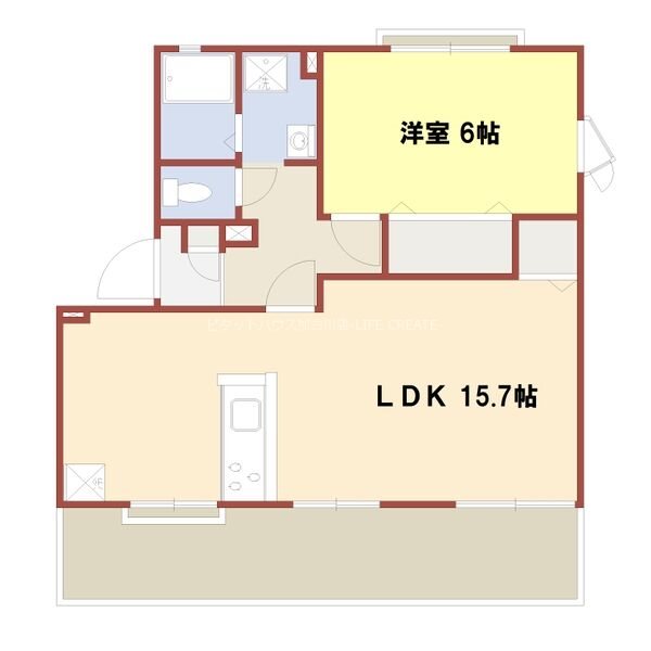 パインコート・SEIWA　Ａ棟 間取り図