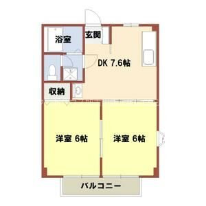 コンフォートエイジＢ棟 間取り図