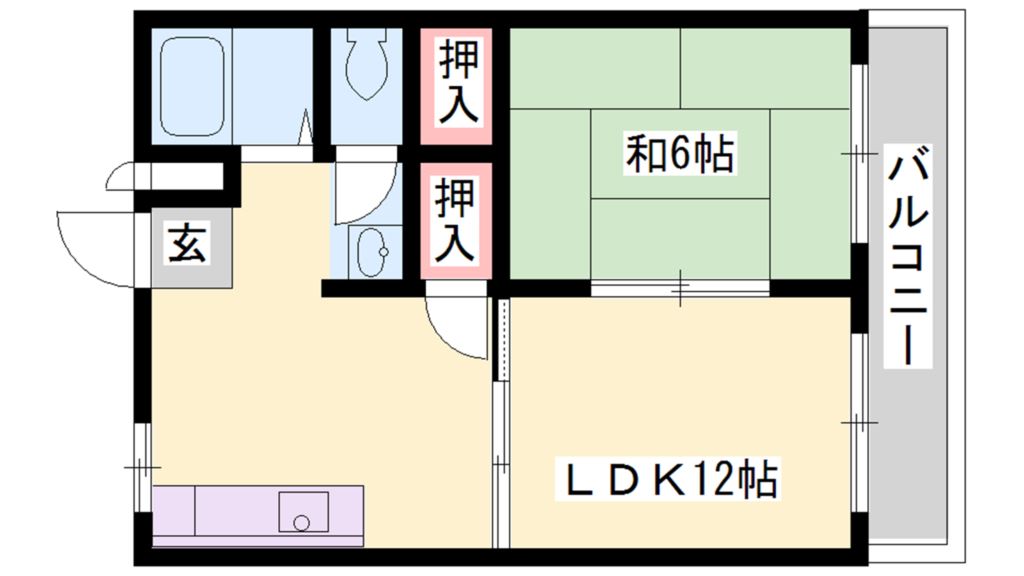 サンシティＮＯＡ　Ａ棟 間取り図