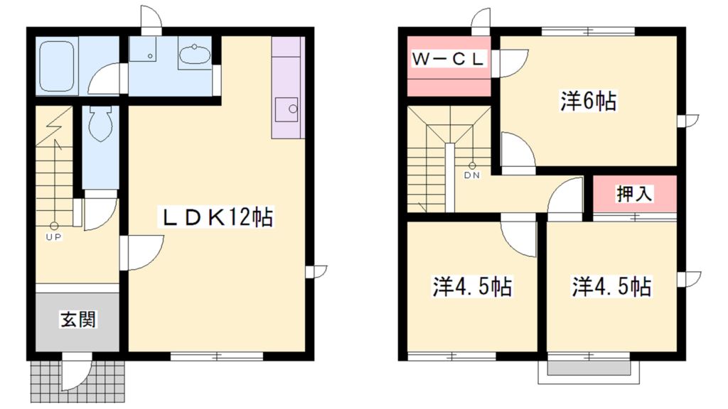 メゾン一色 間取り図