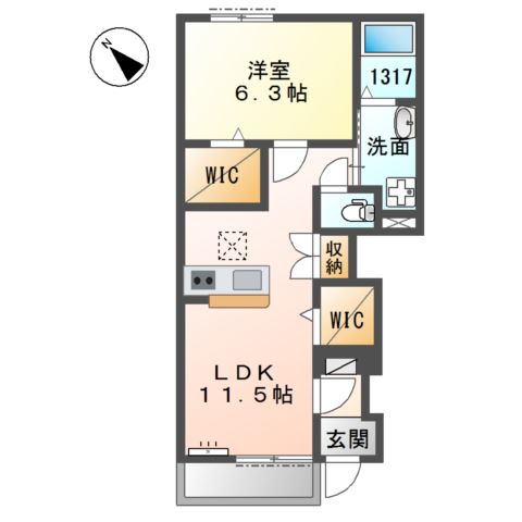 マニエール 間取り図