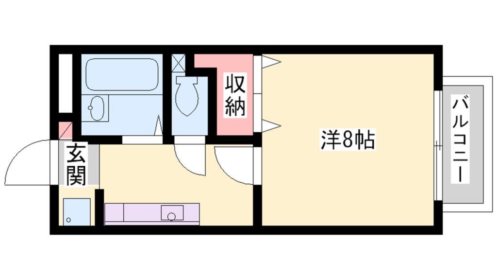 シャトレ壱番館 間取り図