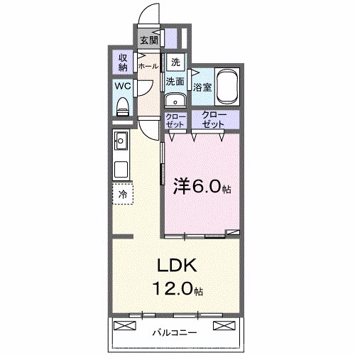 アルファポレールⅡ 間取り図