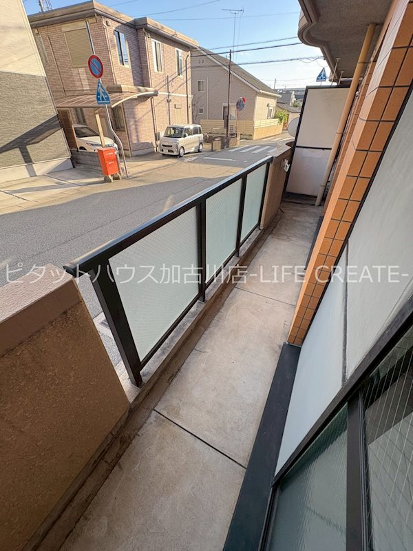 メゾンボヌール ベランダ