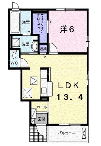nap-nook 加古川　2 間取り図