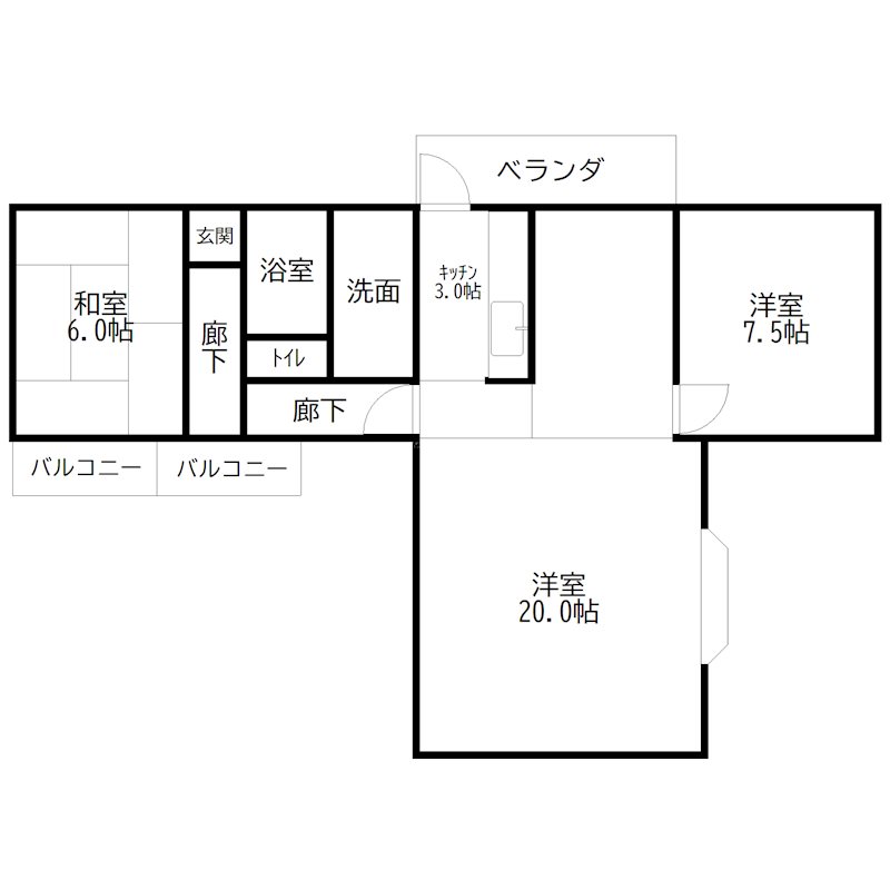 ベルアーバニティ加古川Ⅰ 間取り図