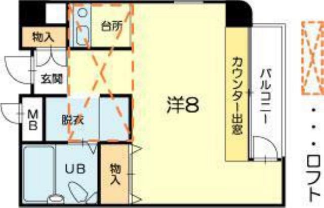 宝殿ヤングパレス2 間取り図