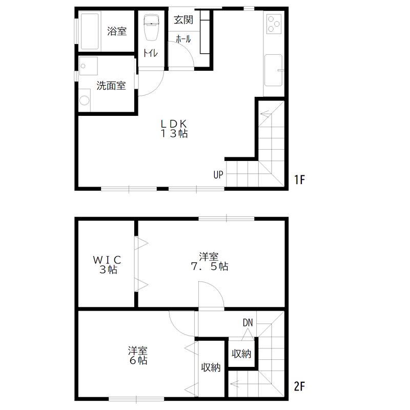 グラン・ブルー伊保崎 間取り図